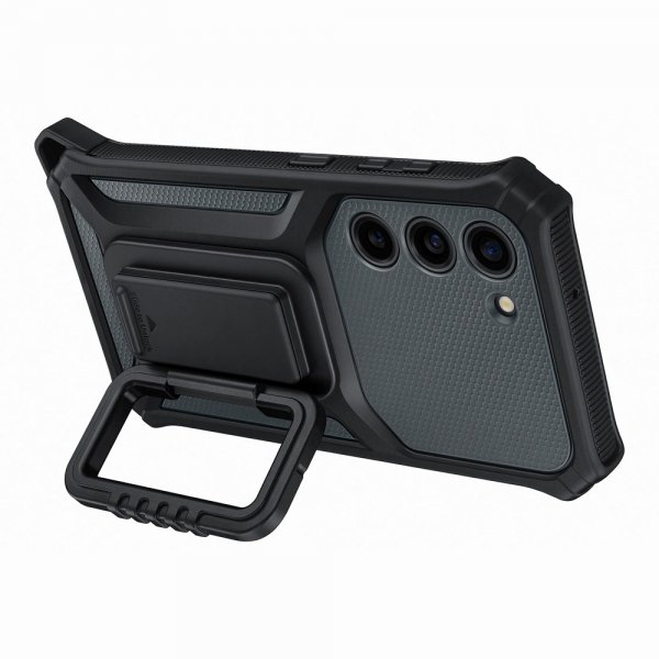 Samsung Original Galaxy S23 Kuori Rugged Gadget Case Musta