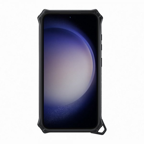 Samsung Original Galaxy S23 Kuori Rugged Gadget Case Musta