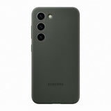 Samsung Original Galaxy S23 Kuori Silikonisuojakuori Khaki
