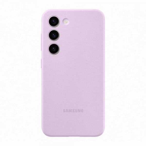 Samsung Alkuperäinen Galaxy S23 Silikonikuori Laventeli