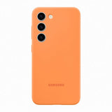 Samsung Alkuperäinen Galaxy S23 Kuori Silikonikuori Oranssi