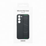 Samsung Original Galaxy S23 Kuori Silicone Grip Case Musta