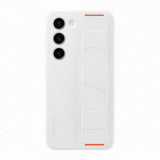 Samsung Original Galaxy S23 Kuori Silicone Grip Case Valkoinen