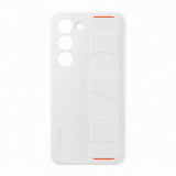 Samsung Original Galaxy S23 Kuori Silicone Grip Case Valkoinen