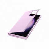 Samsung Original Galaxy S23 Ultra -kotelo, Smart View Wallet Case, Lavender