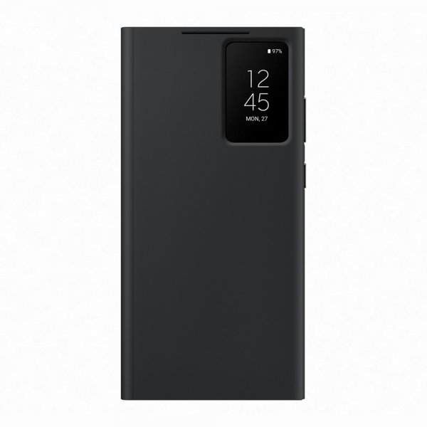 Samsung Original Galaxy S23 Ultra Smart View Wallet -suojakotelo, musta
