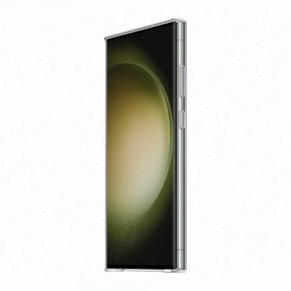 Samsung Alkuperäinen Galaxy S23 Ultra Suojakuori Clear Case Läpinäkyvä