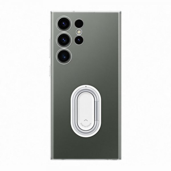 Samsung alkuperäinen Galaxy S23 Ultra -läpinäkyvä Gadget Case -suojakuori
