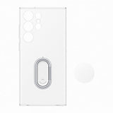 Samsung alkuperäinen Galaxy S23 Ultra -läpinäkyvä Gadget Case -suojakuori