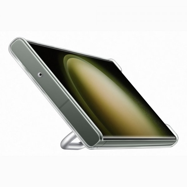 Samsung alkuperäinen Galaxy S23 Ultra -läpinäkyvä Gadget Case -suojakuori
