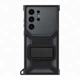 Samsung Alkuperäinen Galaxy S23 Ultra Suojakuori Rugged Gadget Case, musta