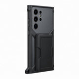 Samsung Alkuperäinen Galaxy S23 Ultra Suojakuori Rugged Gadget Case, musta