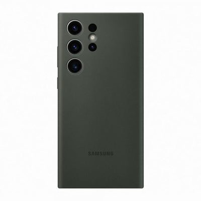 Samsung Alkuperäinen Galaxy S23 Ultra -silikonisuojakuori, khaki