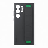 Samsung Original Galaxy S23 Ultra Silikoninen Grip Case Musta