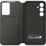 Samsung Alkuperäinen Galaxy S24 FE -suojakotelo Smart View Wallet Case Musta