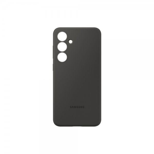 Samsung Alkuperäinen Galaxy S24 FE -kuori silikonikuori musta