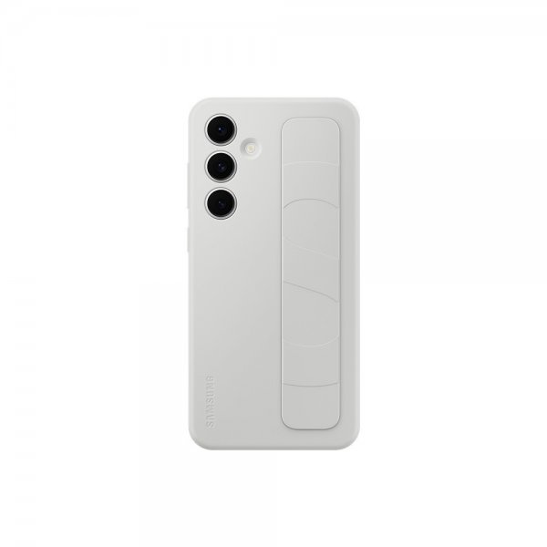 Samsung Original Galaxy S24 FE -suojakuori Standing Grip Case, harmaa