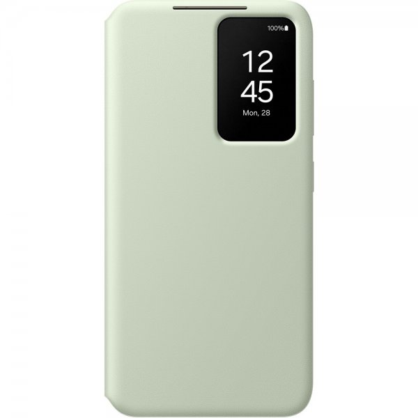 Samsung Original Galaxy S24 -suojakotelo Smart View Wallet Case, vaaleanvihreä