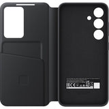 Samsung alkuperäinen Galaxy S24 Smart View Wallet -suojakotelo, musta
