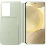 Samsung Original Galaxy S24 Plus -kotelo Smart View Wallet Case, vaaleanvihreä