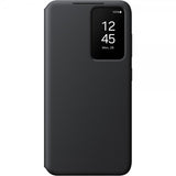 Samsung Original Galaxy S24 Plus -kotelo Smart View Wallet Case Musta