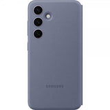 Samsung alkuperäinen Galaxy S24 Plus -kotelo, Smart View Wallet Case, violetti