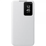 Samsung Alkuperäinen Galaxy S24 Plus Suojakotelo Smart View Wallet Case Valkoinen