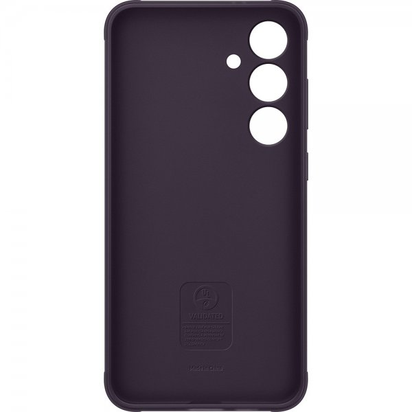 Samsung Original Galaxy S24 Plus Suojakuori Shield Case Dark Violet