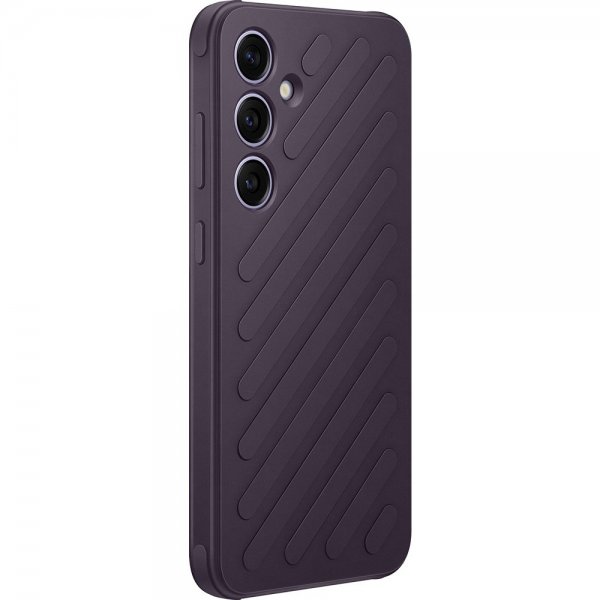 Samsung Original Galaxy S24 Plus Suojakuori Shield Case Dark Violet