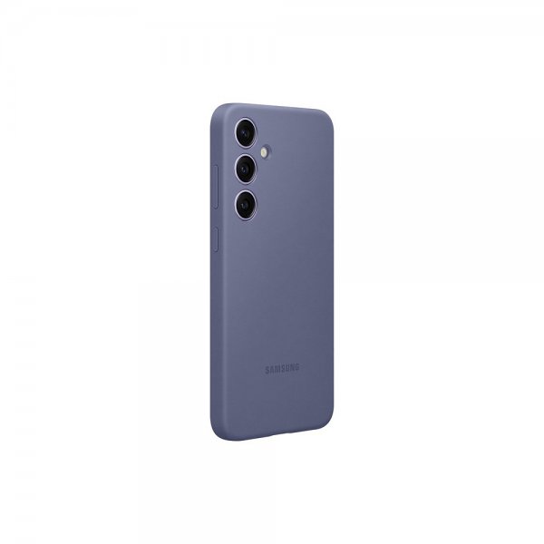 Samsung Original Galaxy S24 Plus Suojakuori Silikonikotelo Violetti