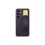 Samsung Alkuperäinen Galaxy S24 Plus Kuori Standing Grip Case Tummanvioletti
