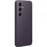 Samsung Galaxy S24 Plus Kuoret Vegan Leather Case Dark Violet