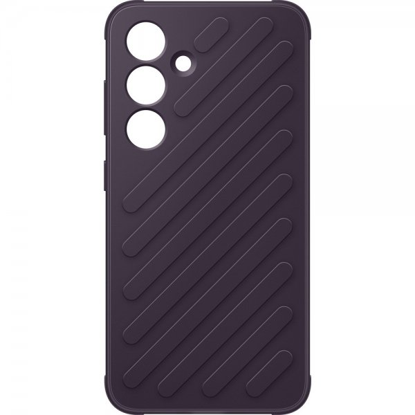 Samsung Alkuperäinen Galaxy S24 Suojakuori Shield Case Dark Violet