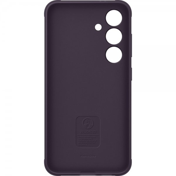 Samsung Alkuperäinen Galaxy S24 Suojakuori Shield Case Dark Violet