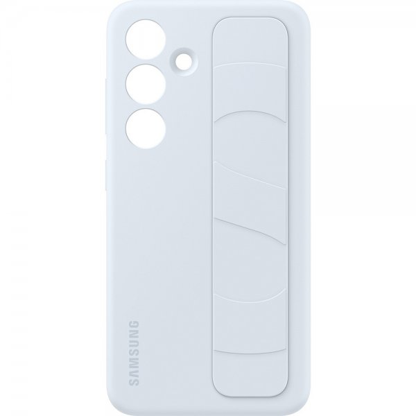 Samsung Alkuperäinen Galaxy S24 Suojakuori Standing Grip Case Light Blue