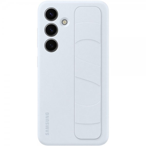 Samsung Alkuperäinen Galaxy S24 Suojakuori Standing Grip Case Light Blue