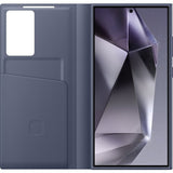 Samsung Alkuperäinen Galaxy S24 Ultra Kotelo Smart View Wallet Case Violetti