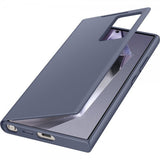 Samsung Alkuperäinen Galaxy S24 Ultra Kotelo Smart View Wallet Case Violetti