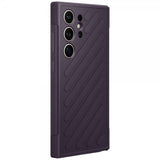 Samsung Original Galaxy S24 Ultra Suojakuori Shield Case Dark Violet