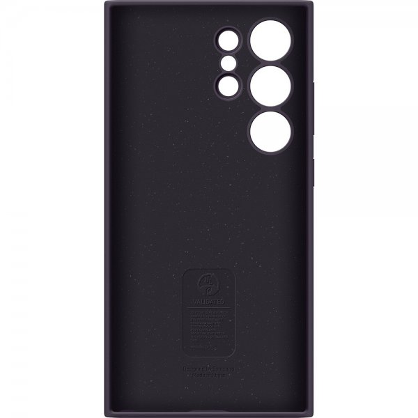 Samsung Original Galaxy S24 Ultra Silikonisuojakuori Dark Violet