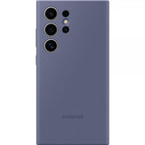Samsung alkuperäinen Galaxy S24 Ultra suojakuori, silikonikuori, violetti