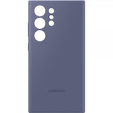 Samsung alkuperäinen Galaxy S24 Ultra suojakuori, silikonikuori, violetti