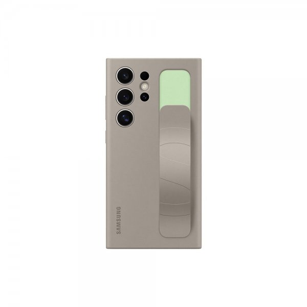Samsung Alkuperäinen Galaxy S24 Ultra -kuori Standing Grip Case Taupe