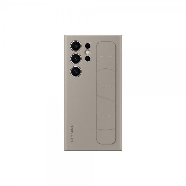 Samsung Alkuperäinen Galaxy S24 Ultra -kuori Standing Grip Case Taupe