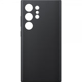 Samsung Original Galaxy S24 Ultra -kuori, vegaaninen nahkakotelo, musta