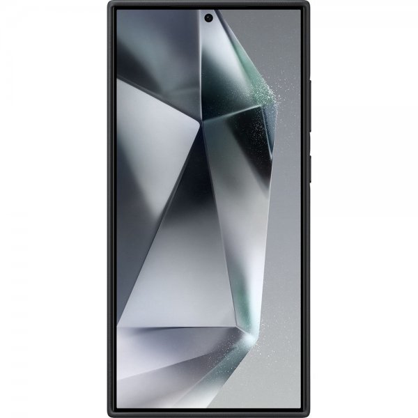 Samsung Original Galaxy S24 Ultra -kuori, vegaaninen nahkakotelo, musta