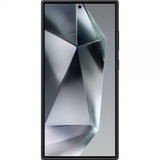 Samsung Original Galaxy S24 Ultra -kuori, vegaaninen nahkakotelo, musta
