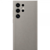 Samsung Alkuperäinen Galaxy S24 Ultra -kuori, vegaaninen nahkakotelo, taupe