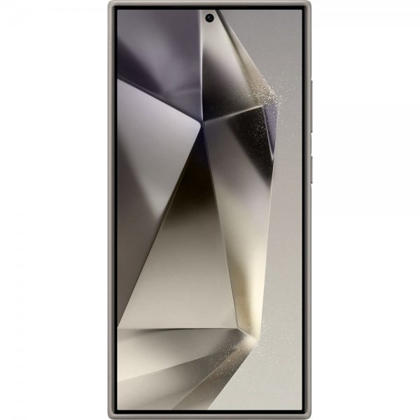 Samsung Alkuperäinen Galaxy S24 Ultra -kuori, vegaaninen nahkakotelo, taupe