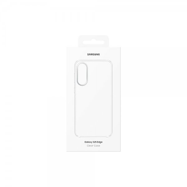 Samsung Original Galaxy S25 Edge -suojakuori läpinäkyvä